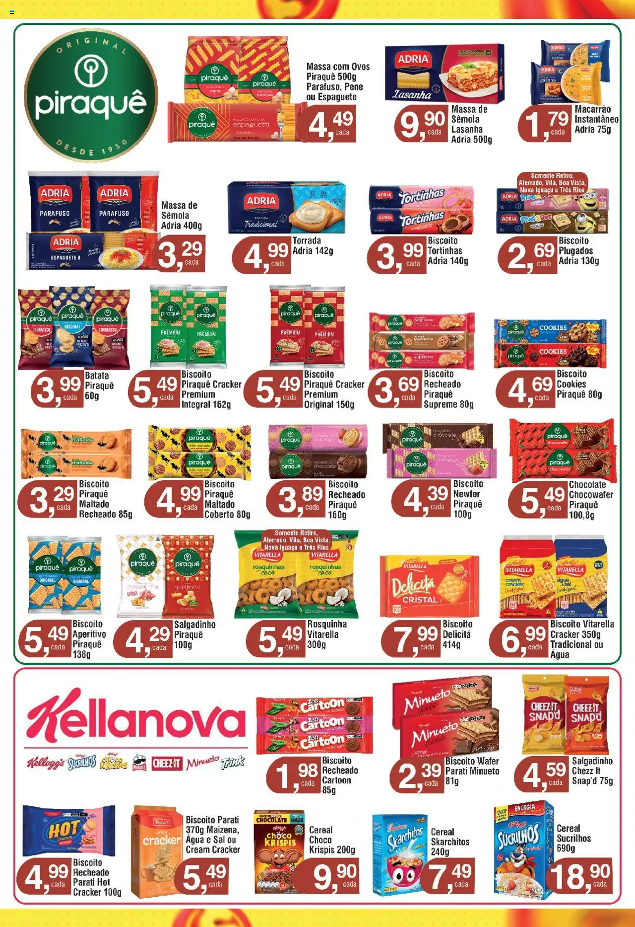Royal Supermercados Folheto - válido de 13.10.2025 | Página: 10 | Produtos: Coco, Queijo, Lasanha, Cookies