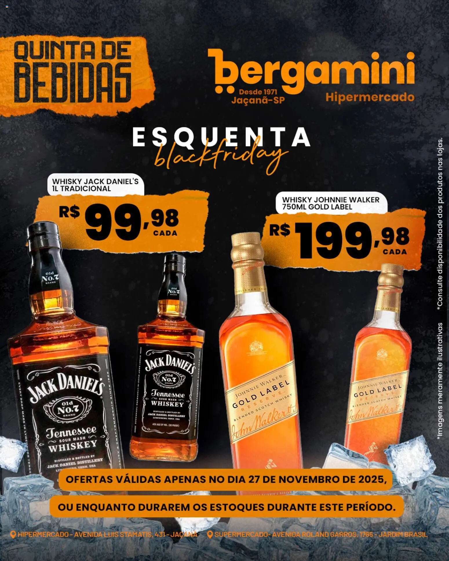 Supermercado Bergamini Folheto - válido de 27.11.2025 | Página: 5 | Produtos: Whisky