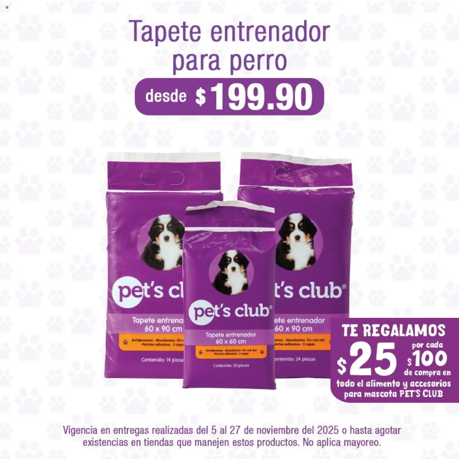 Nuevas ofertas de La Comer válidas en toda la República Mexicana desde el 05.11.2025. ¡Encuentra las mejores ofertas en La Comer folleto Pet's Club! | Página: 10 | Productos: Té, Tapete