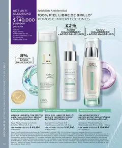 L'Bel catálogo C06/2026 -  Vista previa de la revista de la tienda L'Bel valido desde el 03.04.2026 | Página: 52 | Productos: Agua micelar, Crema, Serum, Brillo