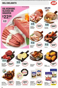 Preview of IGA  Catalogue  - valid from 14.01.2026 | Page: 14 | Products: Cheese, Salami, Chicken, Pork