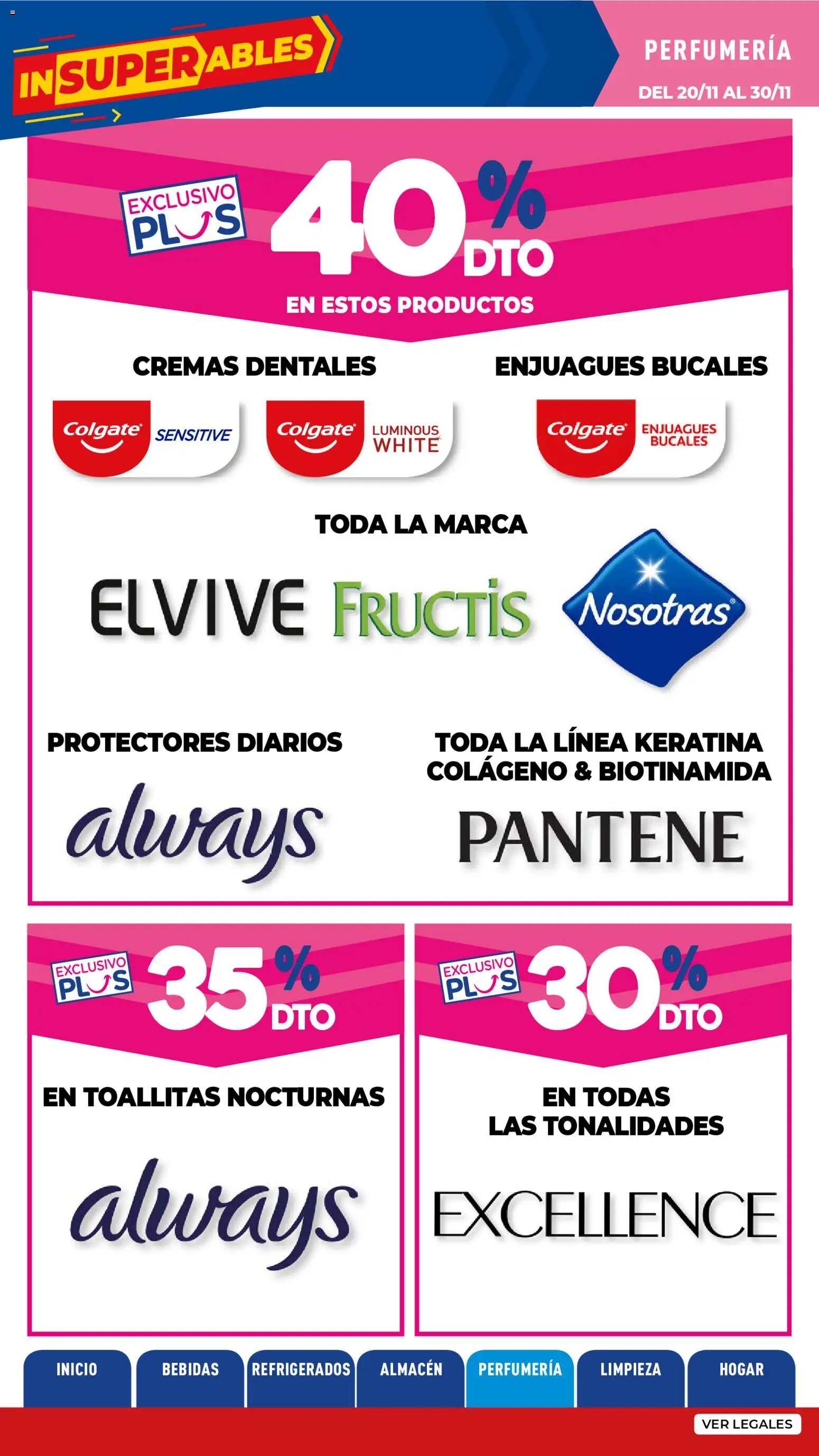 La Anonima catálogo │ válido desde el 20.11.2025 | Página: 29 | Productos: Protectores diarios