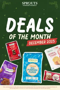 Preview of Sprouts weekly ads valid from 03.12.2025