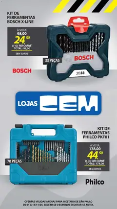 Lojas Cem - Ofertas atuais - Pré-Visualização do folheto da loja Lojas Cem, válido de 01.11.2025 | Página: 128 | Produtos: Carne