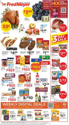 Preview of Fred Meyer weekly ads valid from 12.11.2025