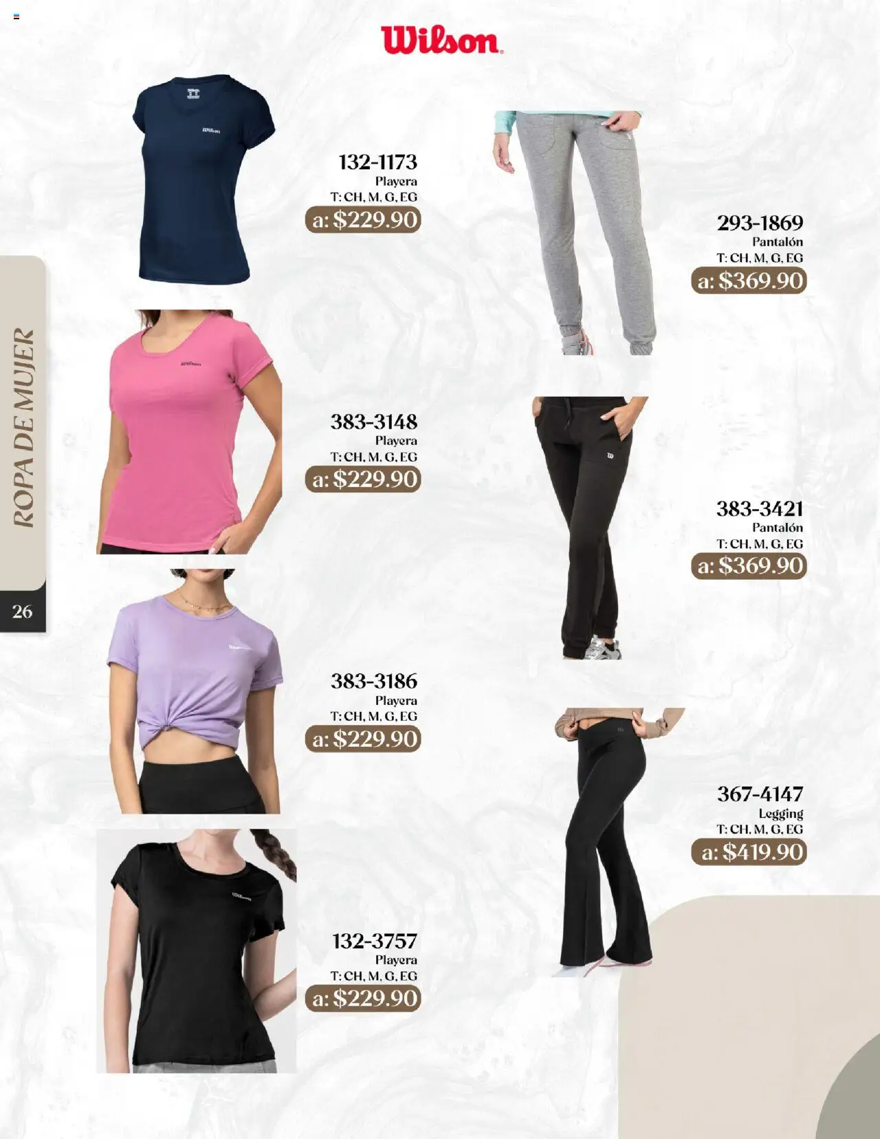 Nuevas ofertas de Andrea válidas en toda la República Mexicana desde el 24.08.2025. ¡Encuentra las mejores ofertas en Andrea - Catálogo Esenciales de Otoño! | Página: 26 | Productos: Ropa, Playera
