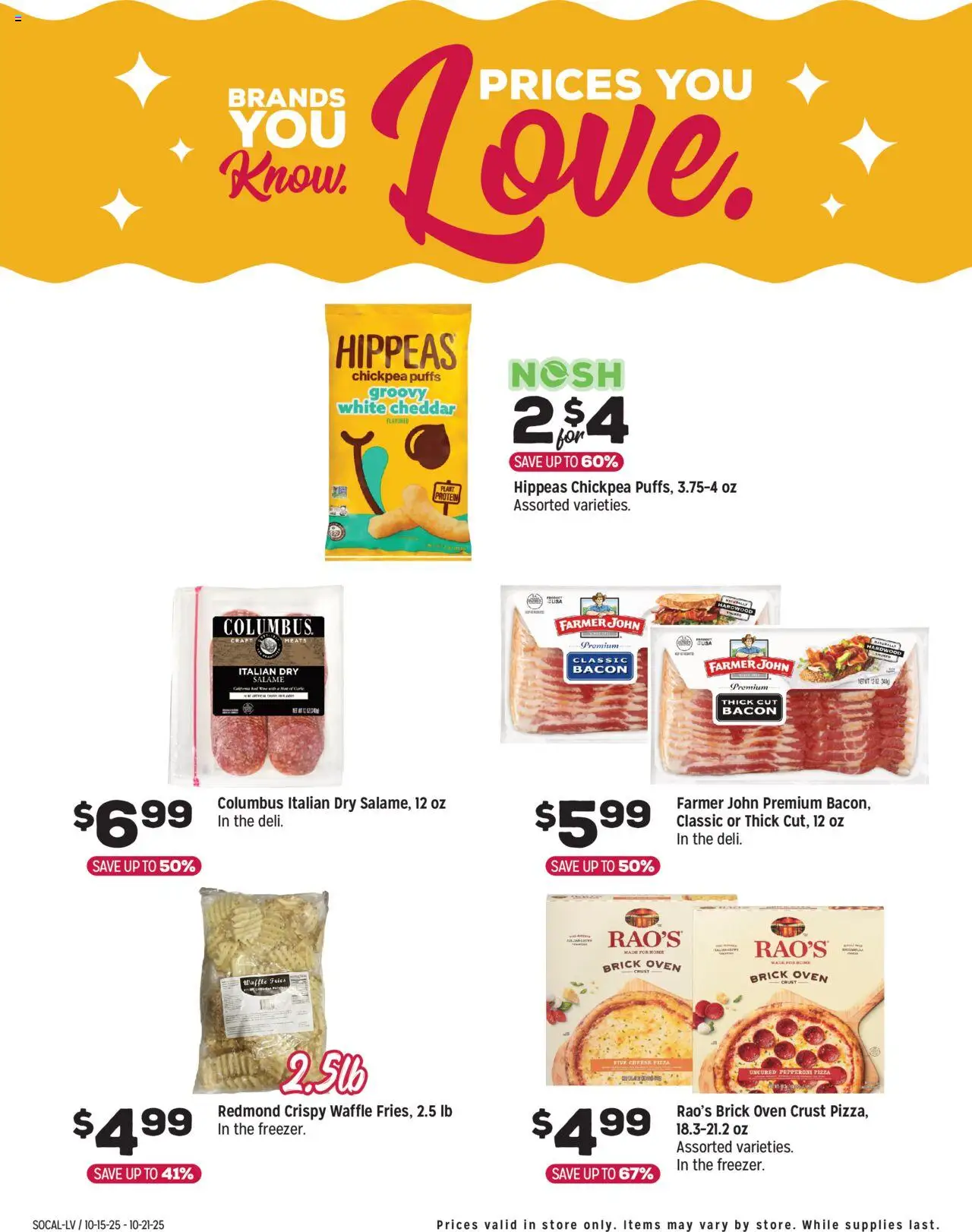 Grocery Outlet Weekly Ad - CA - valid from 15.10.2025 | Page: 6 | Products: Pizza, Oven