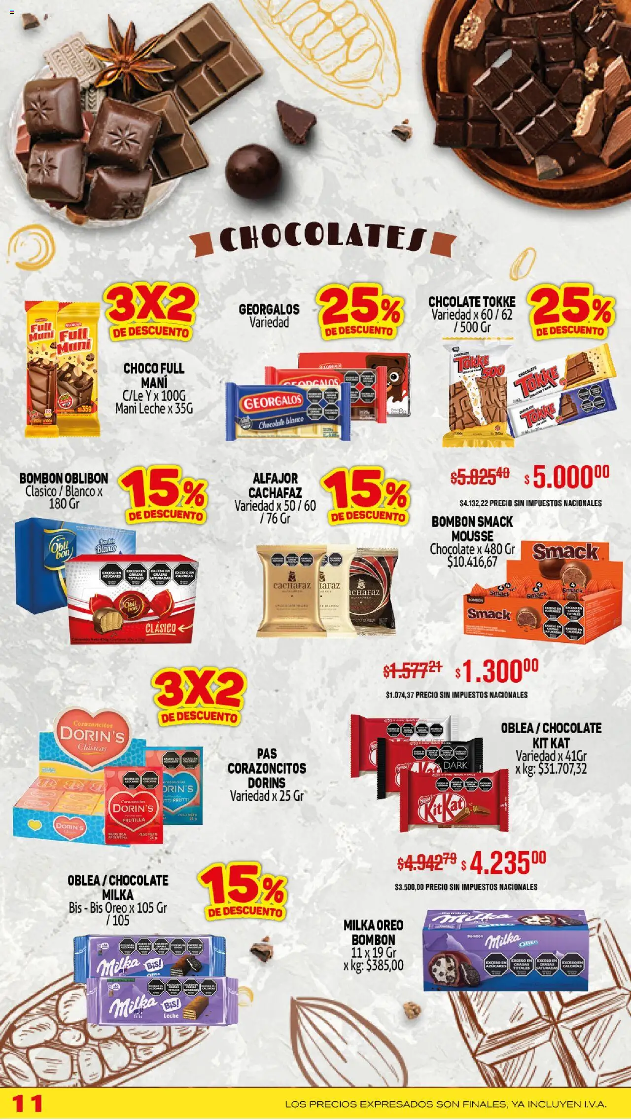 Makro ofertas │ válido desde el 31.07.2025 | Página: 11 | Productos: Peso, Frutilla, Mousse, Chocolate