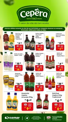 Semar Supermercado - Ofertas Cepêra - Pré-Visualização do folheto da loja Semar Supermercado, válido de 09.12.2025