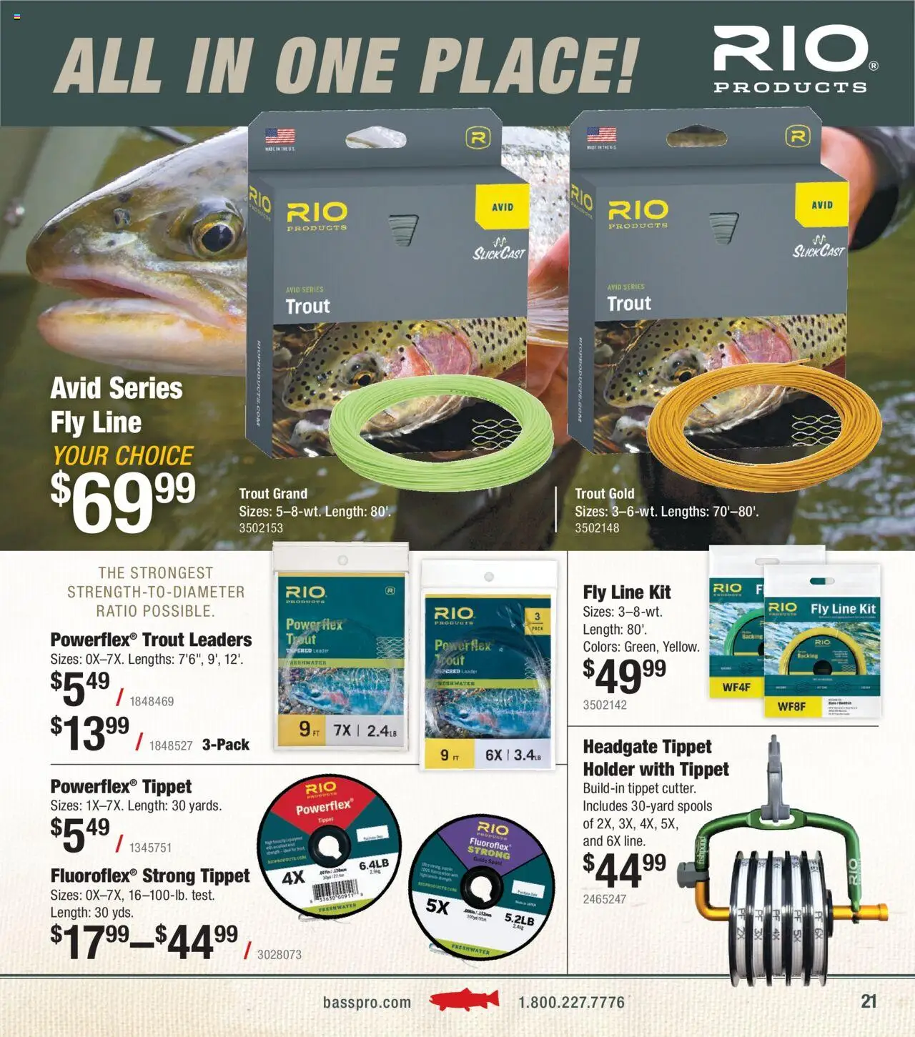 Cabela's Fly Fishing 25 - valid from 21.04.2025 | Page: 21 | Products: Fly Line