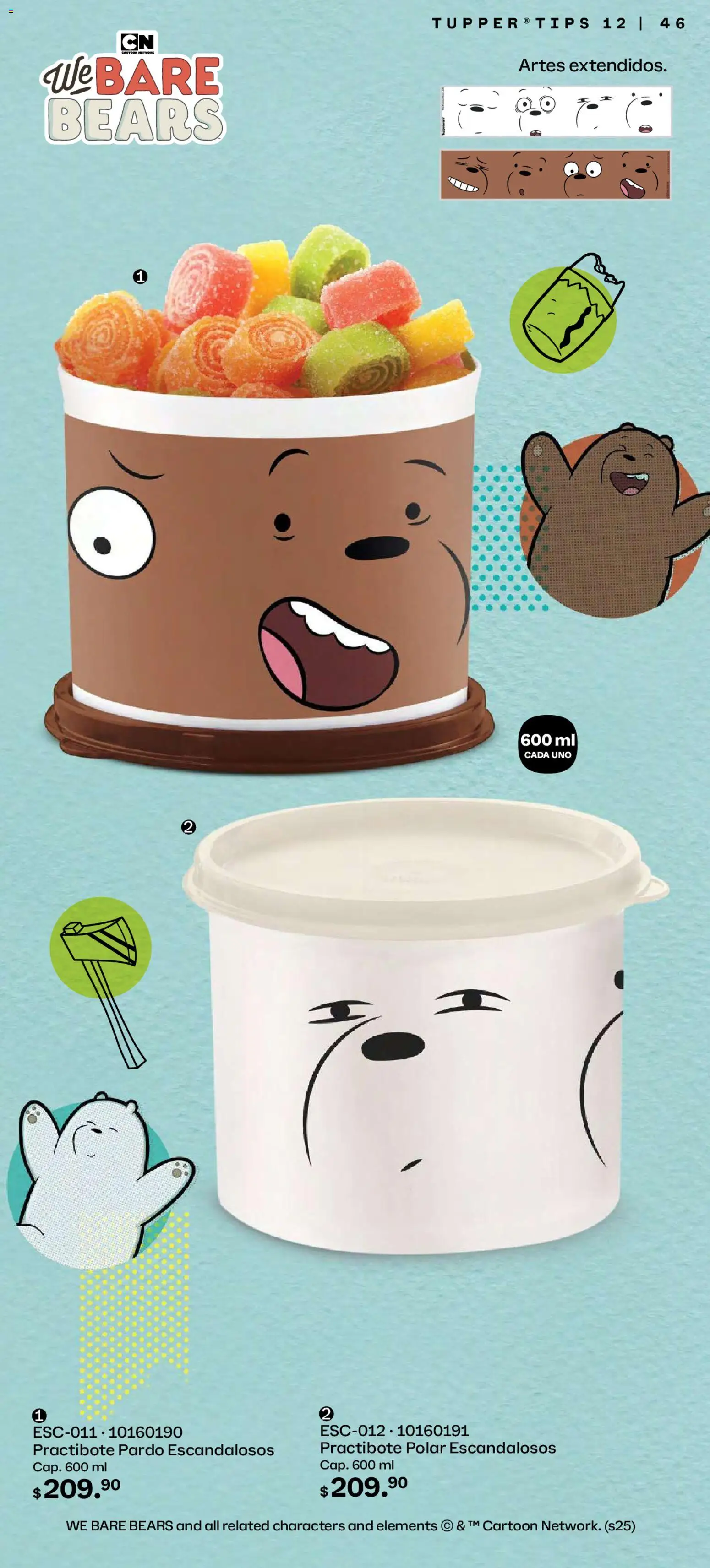 Nuevas ofertas de Tupperware válidas en toda la República Mexicana desde el 03.11.2025. ¡Encuentra las mejores ofertas en Tupperware catálogo! | Página: 46 | Productos: Tupper