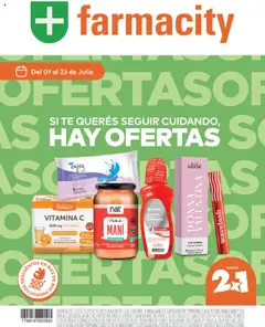Vista previa Farmacity catálogo válido desde el 01.07.2025