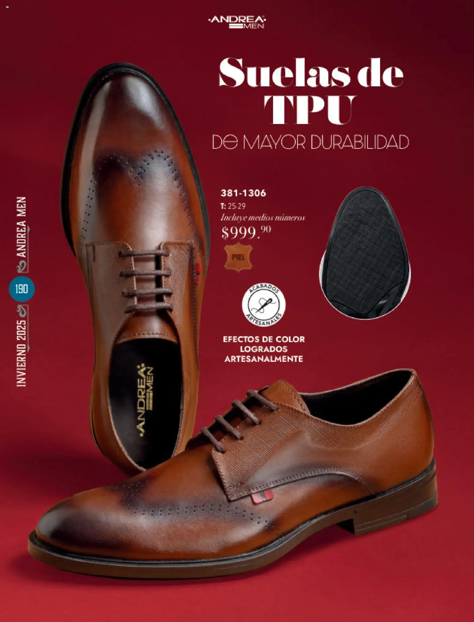 Nuevas ofertas de Andrea válidas en toda la República Mexicana desde el 26.11.2025. ¡Encuentra las mejores ofertas en Andrea catálogo Invierno! | Página: 190