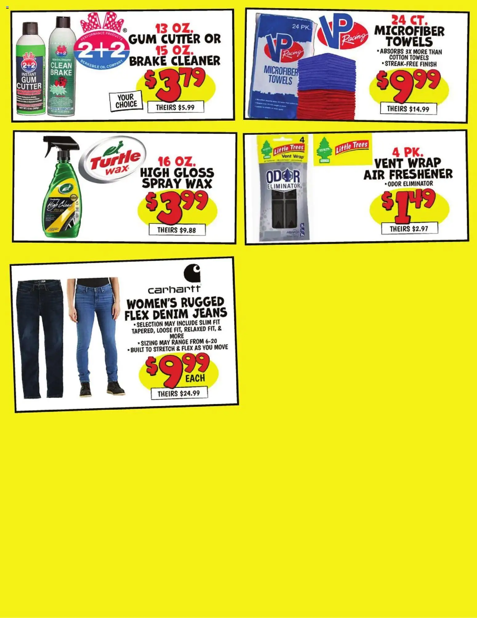 Ollie's Weekly Ad - valid from 08.04.2026 | Page: 7 | Products: Oil, Jeans, Cutter