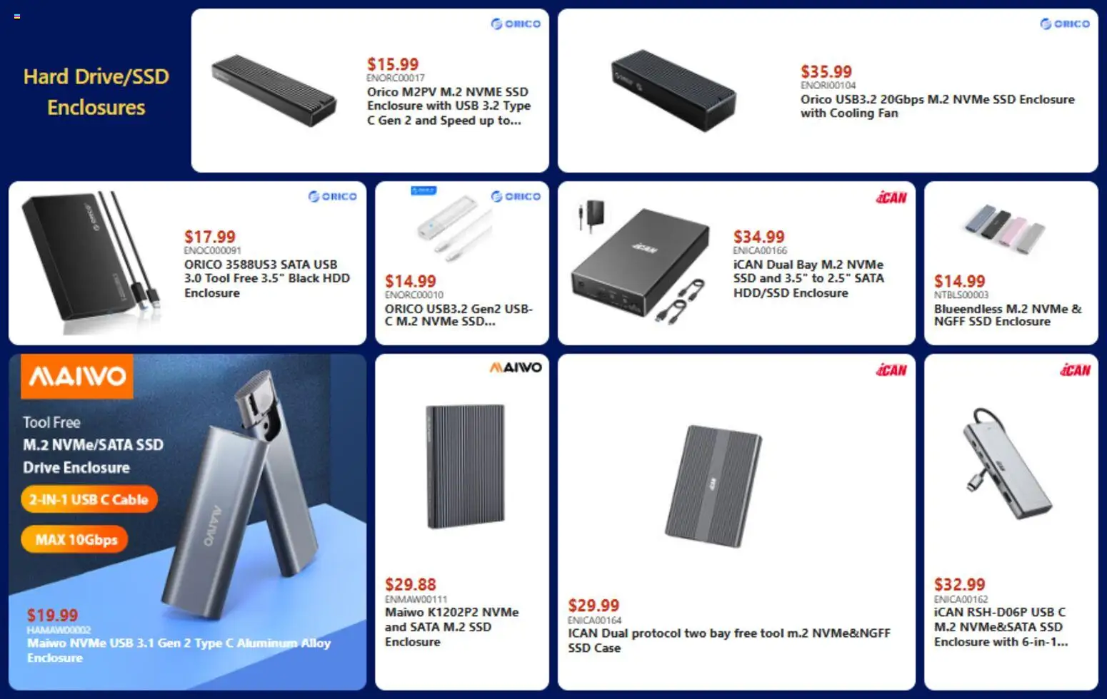 Canada Computers flyer valid from 13.02.2026 | Page: 21 | Products: Cable, Case, Fan