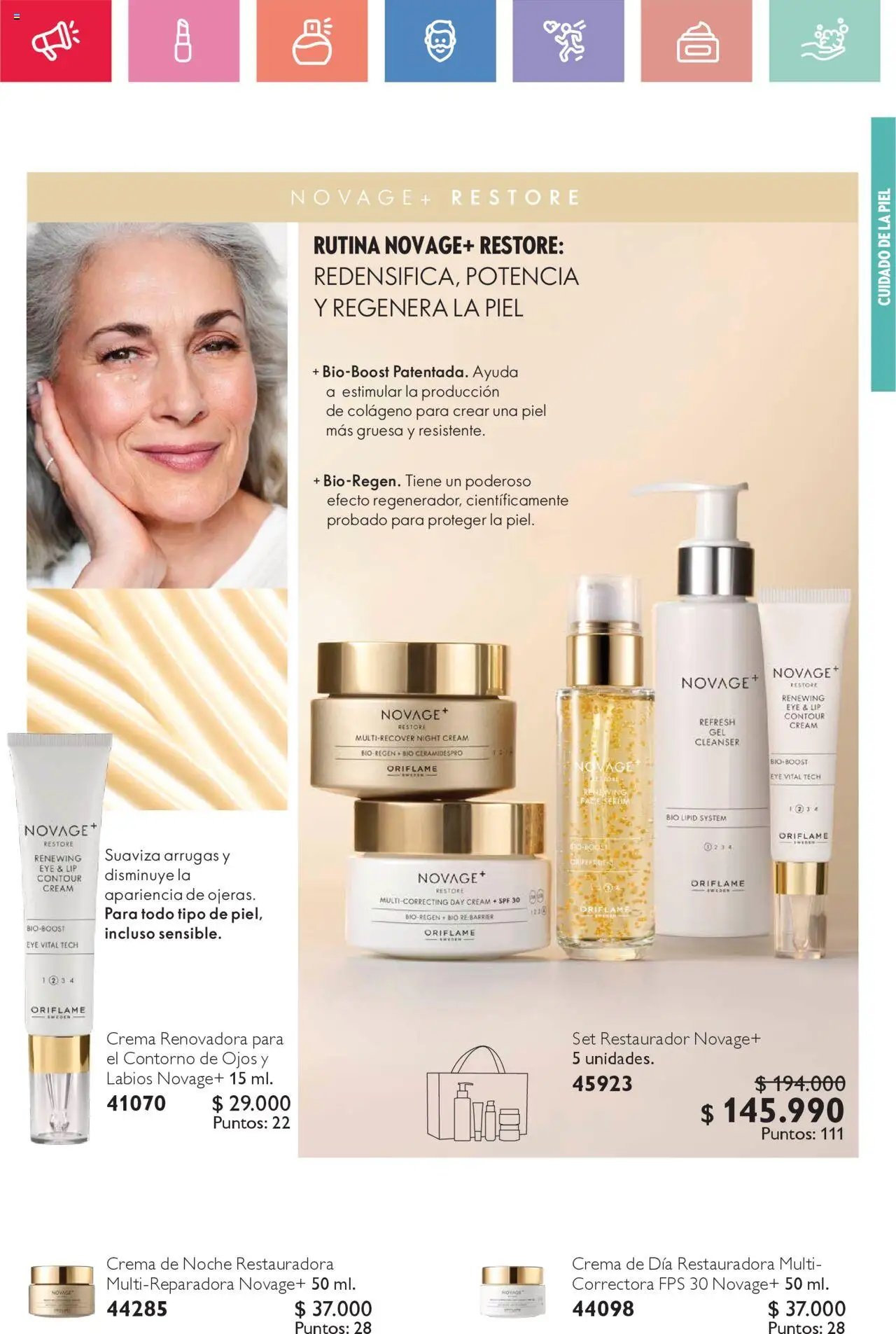 Oriflame catálogo │ válido desde el 23.08.2025 | Página: 85 | Productos: Contorno, Crema, Contorno de ojos