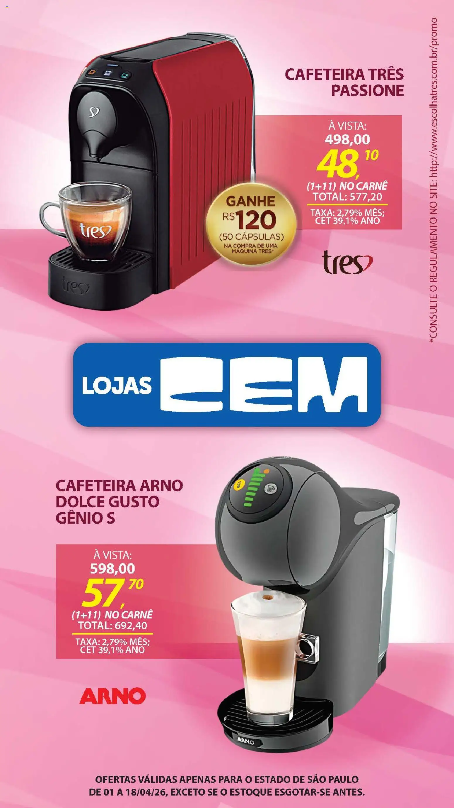 Lojas Cem Folheto - válido de 01.04.2026 | Página: 74