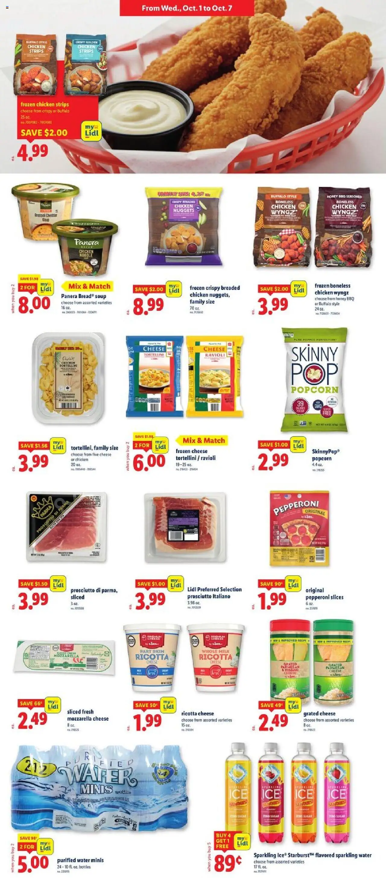 Lidl Weekly Ad - MD - valid from 01.10.2025 | Page: 3 | Products: Broccoli, Cheese, Water, Sugar