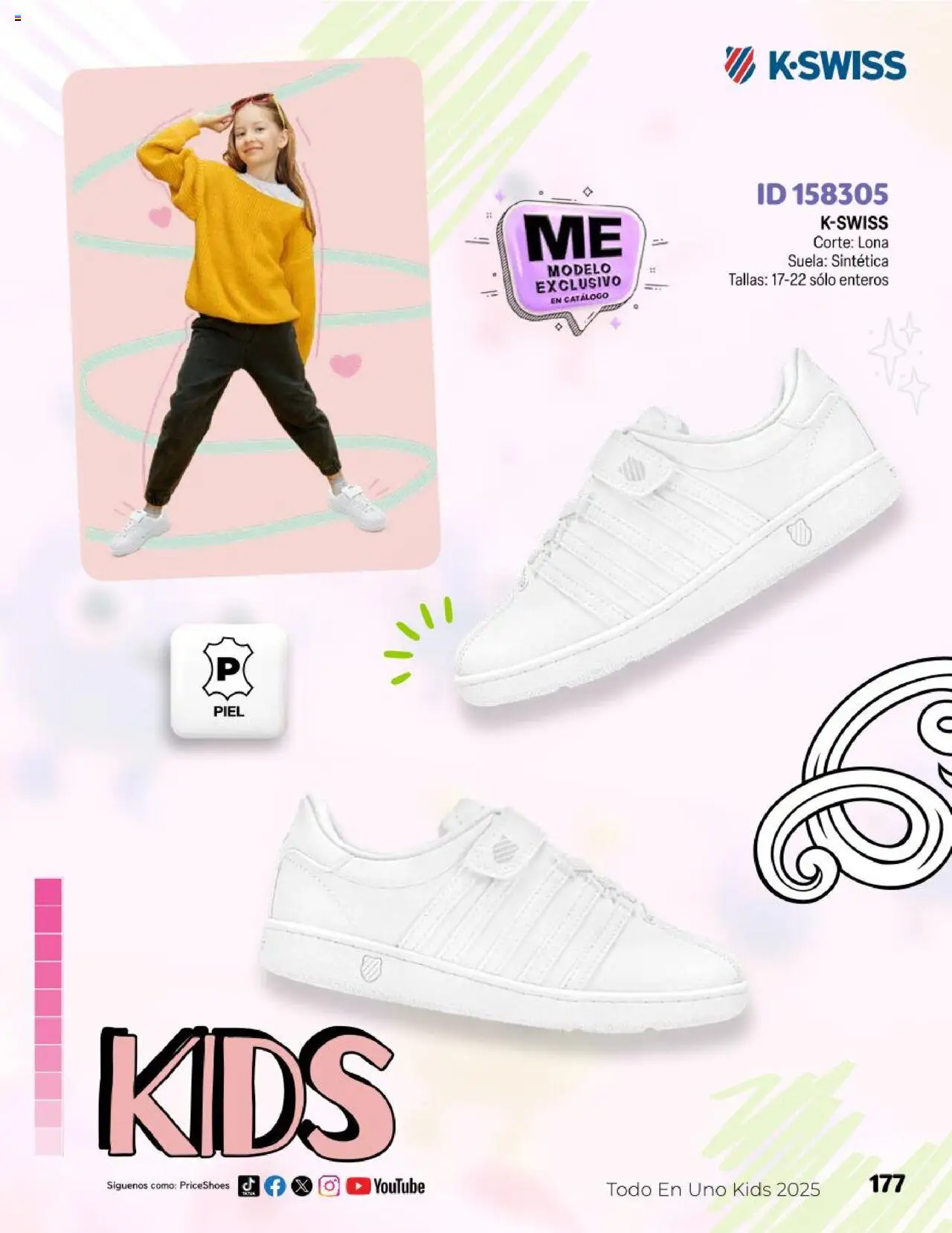 Nuevas ofertas de Price Shoes válidas en toda la República Mexicana desde el 23.04.2025. ¡Encuentra las mejores ofertas en Price Shoes catálogo Kids! | Página: 177 | Productos: Lona