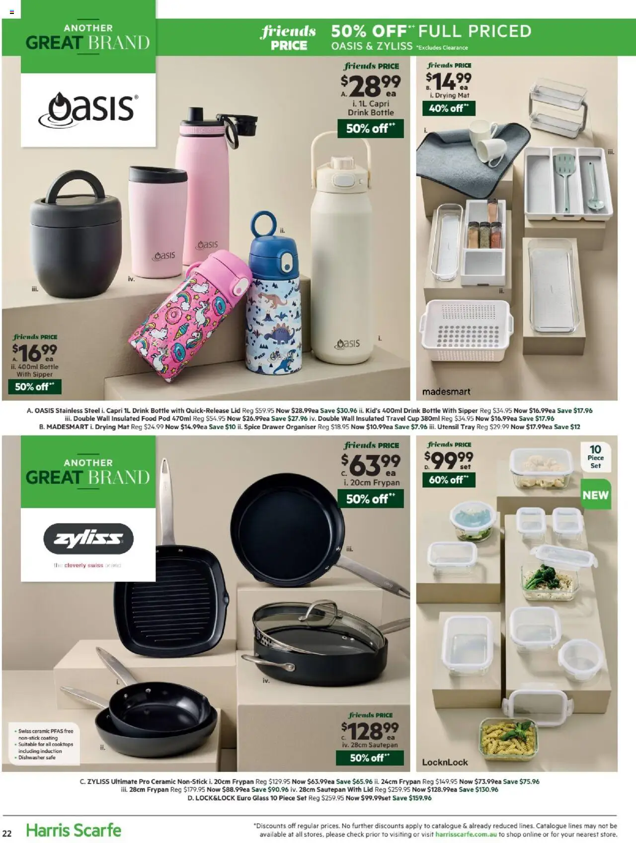 Harris Scarfe catalogue - valid from 13.10.2025 | Page: 22 | Products: Drawer, Safe, Dishwasher