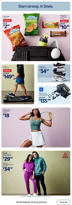 Preview of Walmart - General Merchandise from shop Walmart valid from 01.01.2026 | Page: 2 | Products: Shoes, Hoodie, Bra