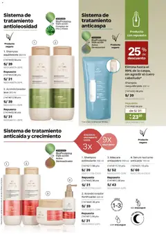 Vista previa de folleto Natura catálogo  - Ciclo 6 de la Natura válido desde 31.03.2026 | Página: 142 | Productos: Máscara, Shampoo, Acondicionador