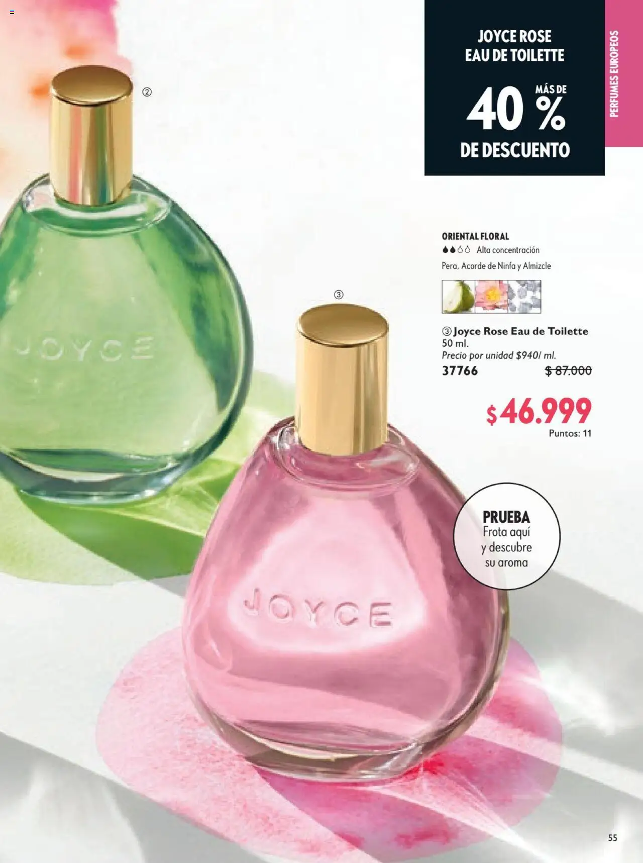 Oriflame revista - valida desde el 12.07.2025 | Página: 55 | Productos: Eau de toilette
