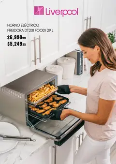 Vista previa de Liverpool catálogo Primavera, nuevo folleto de la tienda, válido en México a partir del 23.03.2026 | Página: 4 | Productos: Horno, Horno eléctrico, Freidora