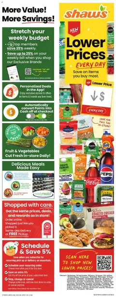 Preview of Shaw's weekly ads valid from 18.07.2025