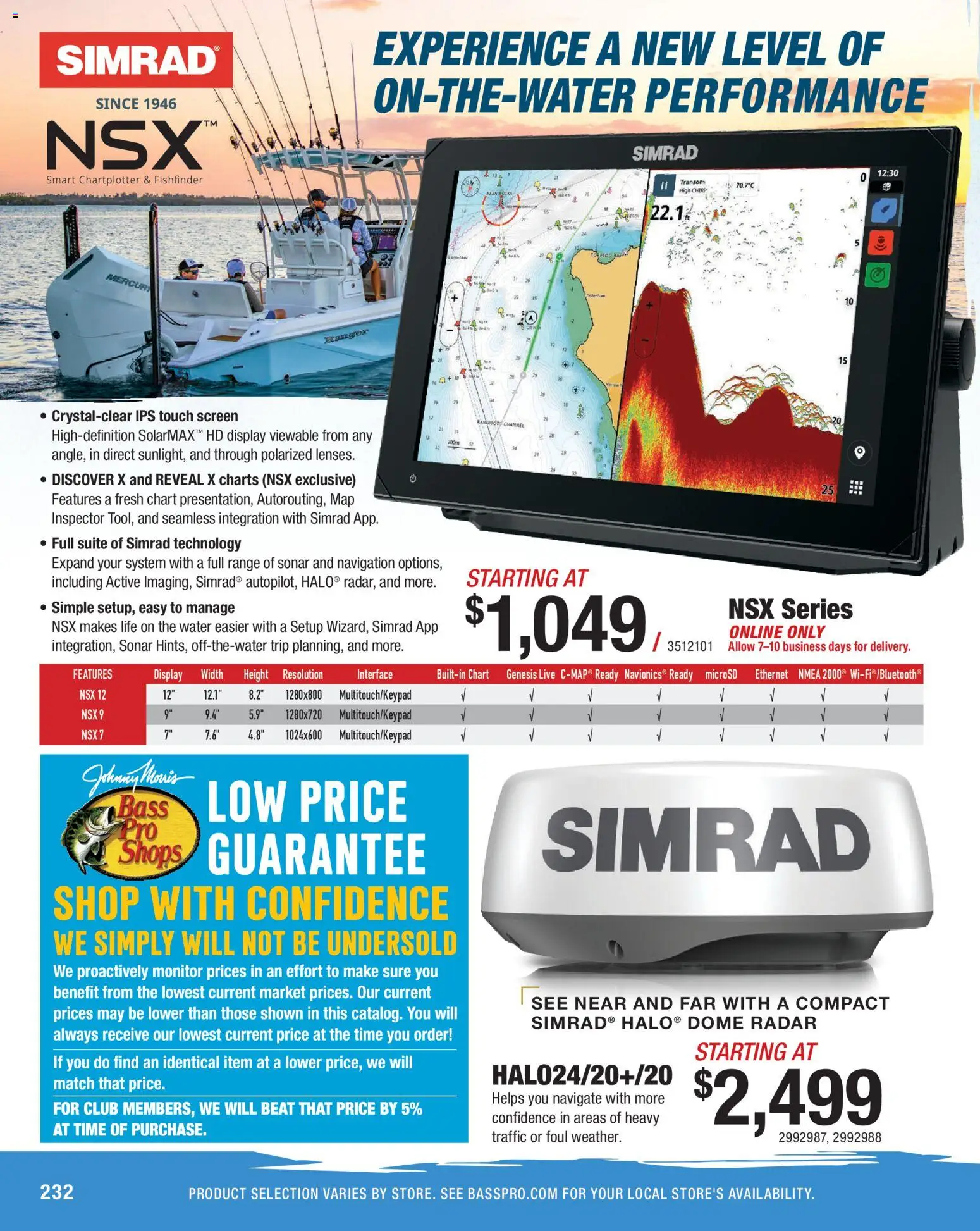 Cabela's Saltwater Specialist 26 - valid from 15.12.2025 | Page: 232 | Products: Navigation, Water, Monitor