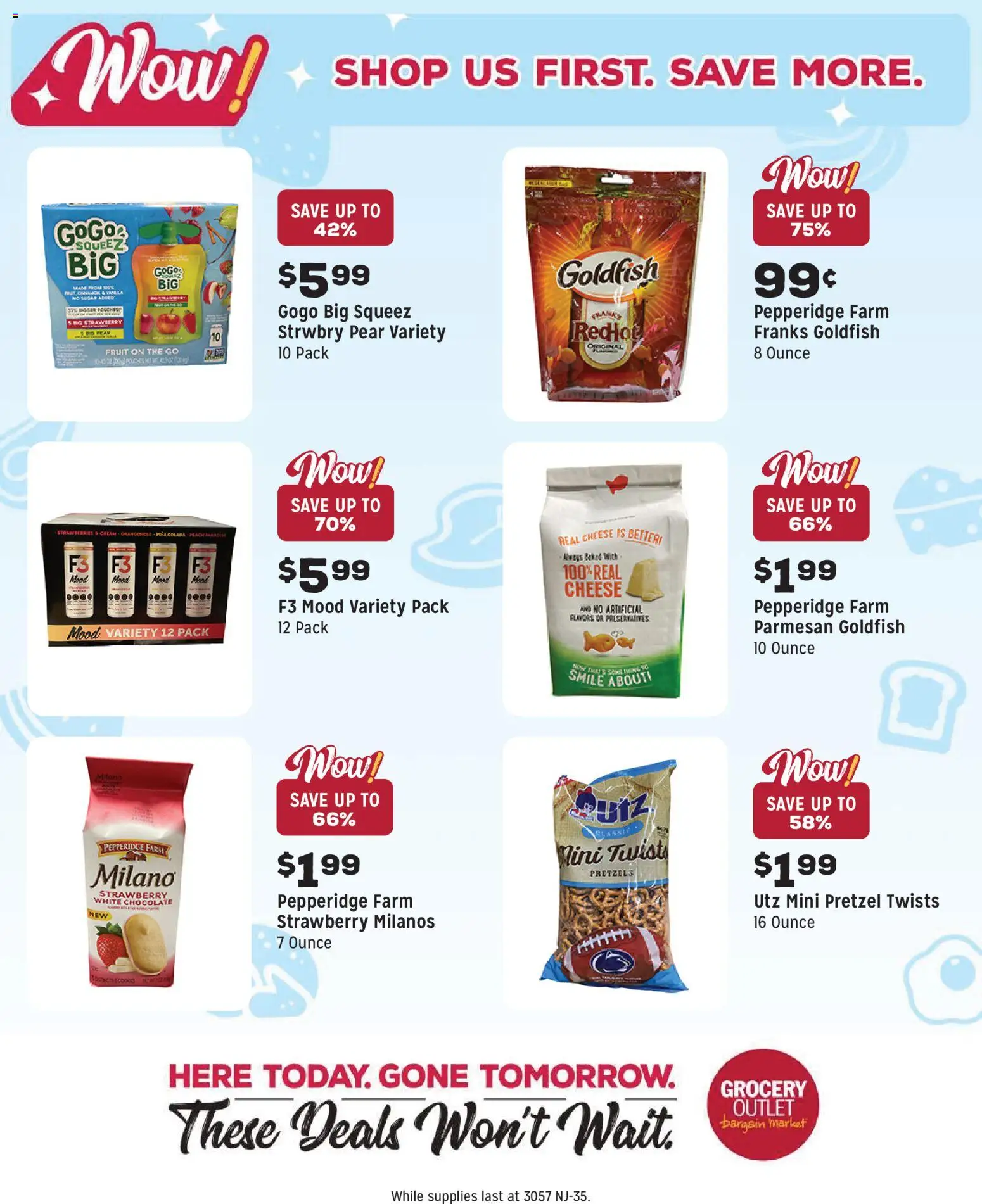 Grocery Outlet Weekly Ad - valid from 05.11.2025 | Page: 9 | Products: Cheese, Chocolate, Pear