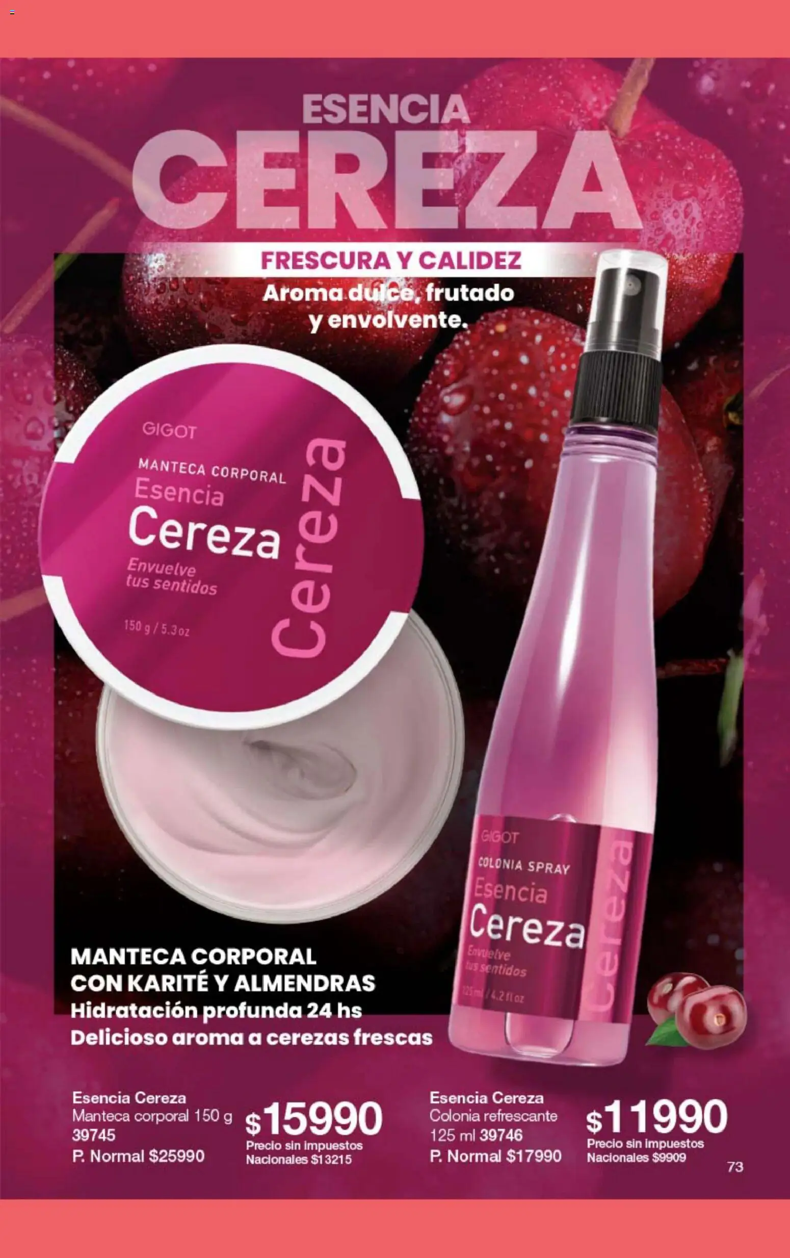 Gigot - CAMPAÑA 06 │ válido desde el 15.03.2026 | Página: 83 | Productos: Almendras, Cerezas, Manteca