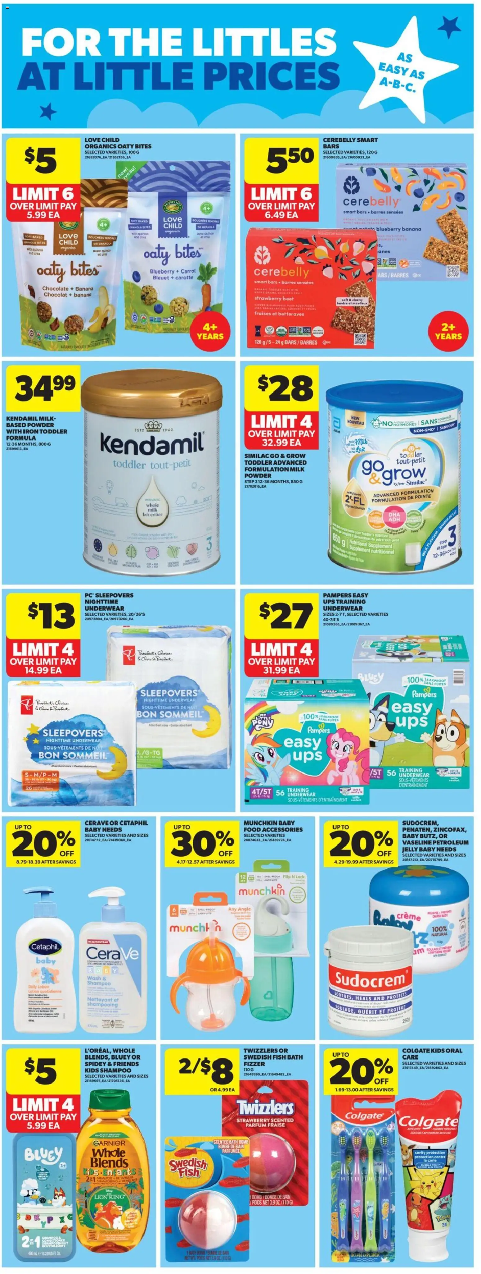 Real Canadian Superstore flyer valid from 23.04.2026 | Page: 30 | Products: Iron, Milk, Chocolate, Underwear