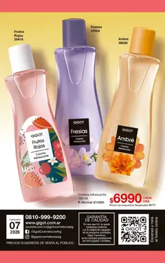 Vista previa Gigot - CAMPAÑA 07 válido desde el 01.04.2026 | Página: 186 | Productos: Caso, Campana