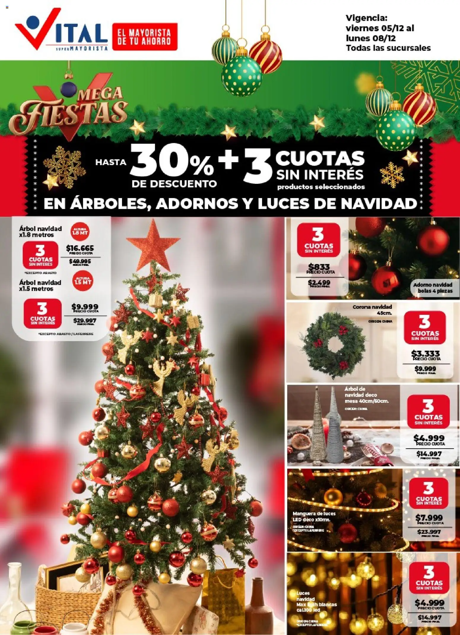 Vital - Ofertas fin - Bahía Blanca │ válido desde el 05.12.2025 | Página: 4 | Productos: Mesa