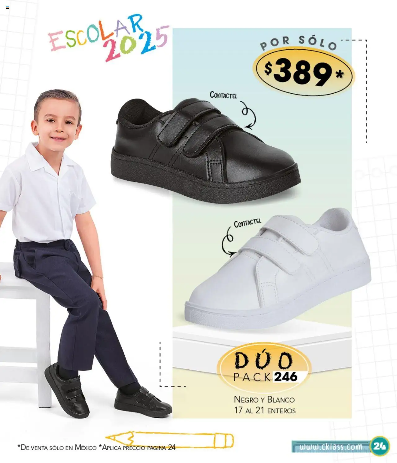 Nuevas ofertas de Cklass válidas en toda la República Mexicana desde el 14.07.2025. ¡Encuentra las mejores ofertas en Cklass catálogo Escolar! | Página: 25