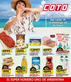 Vista previa Coto - Ofertas válido desde el 19.01.2026