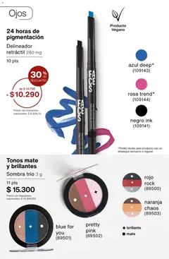 Vista previa Catálogo Natura Ciclo 3 válido desde el 09.02.2026 | Página: 130 | Productos: Mate, Sombra, Delineador