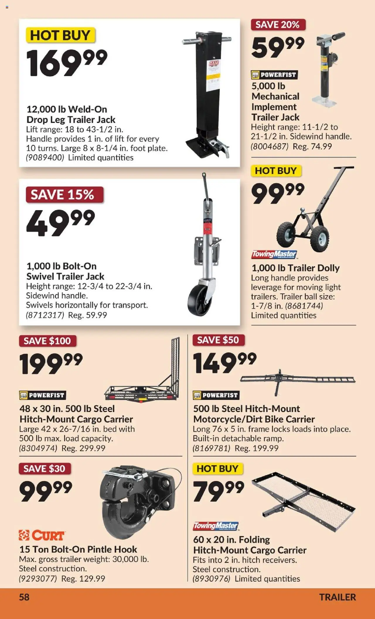 Princess Auto flyer valid from 07.10.2025 | Page: 64 | Products: Bed