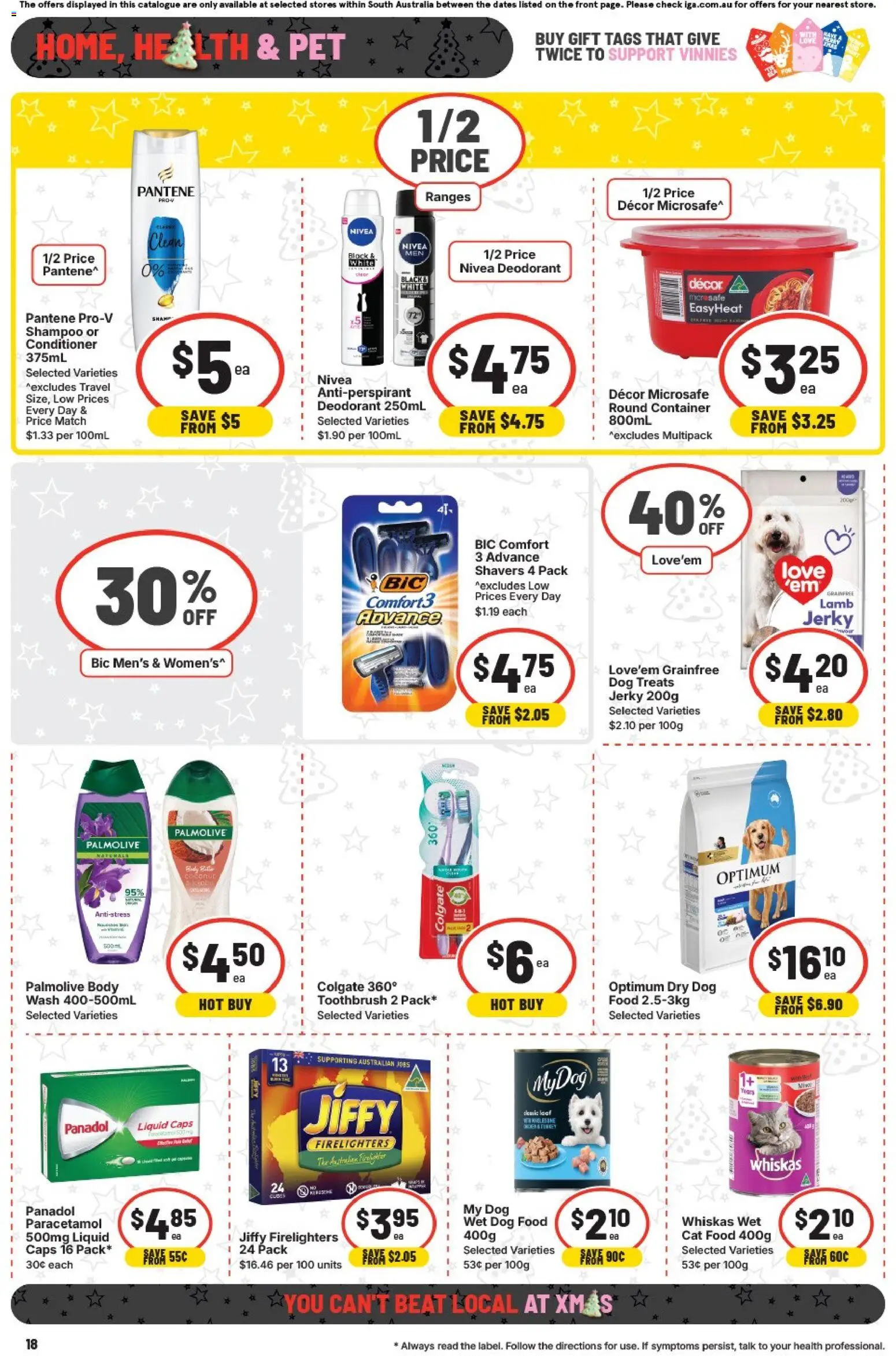 IGA catalogue - valid from 26.11.2025 | Page: 14 | Products: Conditioner, Lamb, Deodorant, Toothbrush