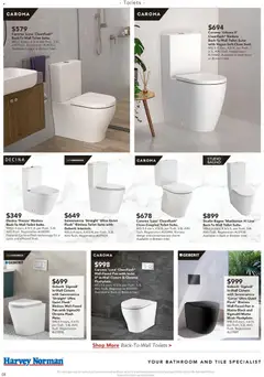 Preview of Harvey Norman April Bathroom - valid from 08.04.2026 | Page: 8