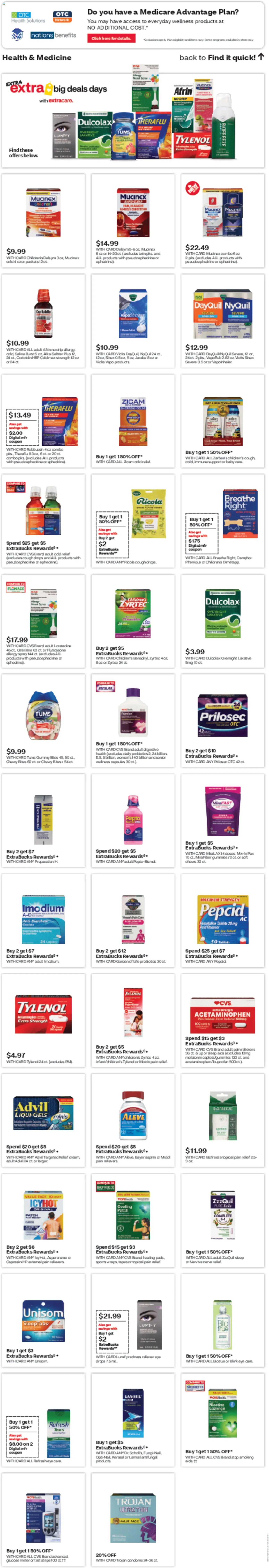 CVS Pharmacy Weekly Ad - FL - valid from 18.01.2026 | Page: 6 | Products: Probiotics, Glucose, Tablet
