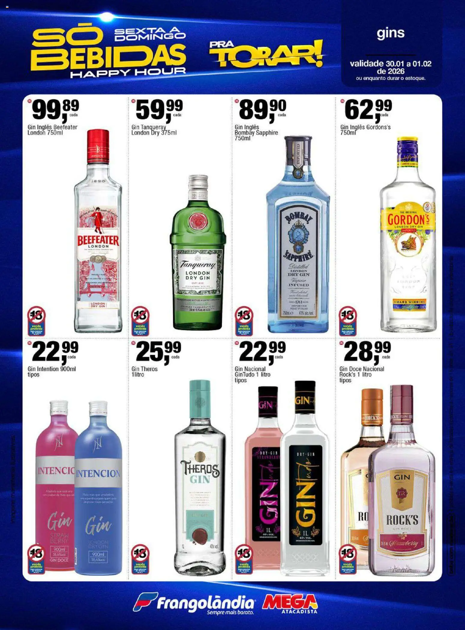 Frangolândia Folheto - válido de 30.01.2026 | Página: 4 | Produtos: Gin