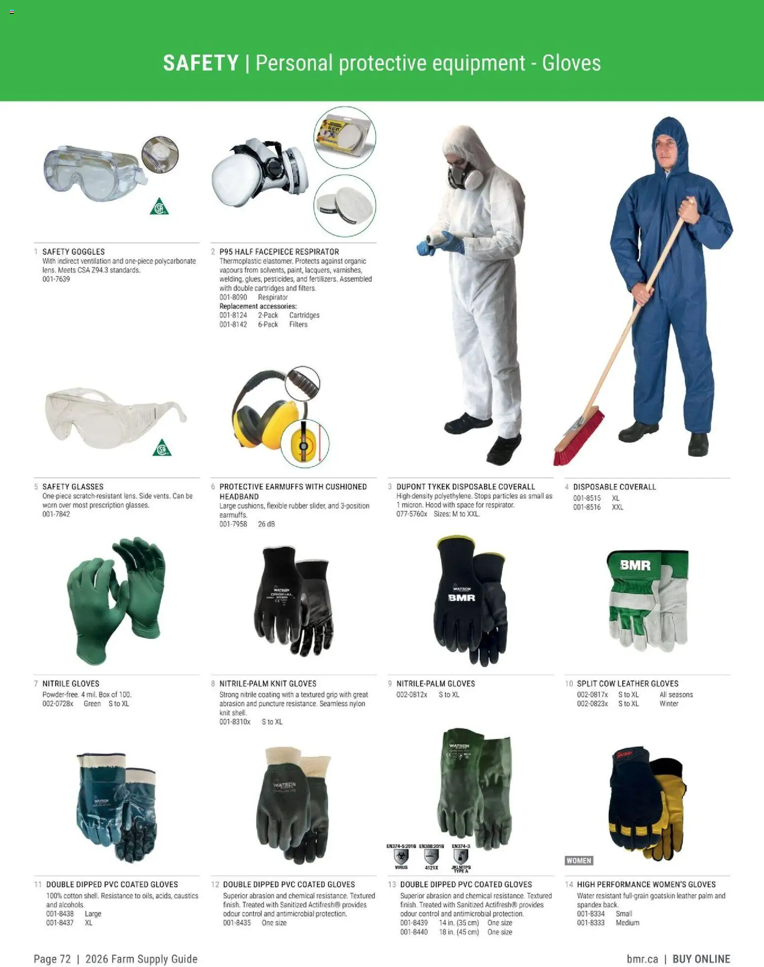BMR flyer valid from 09.01.2026 | Page: 72 | Products: Gloves, Glasses, Box