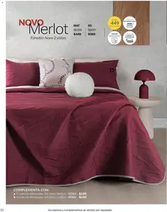 Vista previa de Vianney catálogo Tu hogar, nuestra pasión, nuevo folleto de la tienda, válido en México a partir del 06.03.2026 | Página: 94 | Productos: Funda, Funda de almohada, Almohada