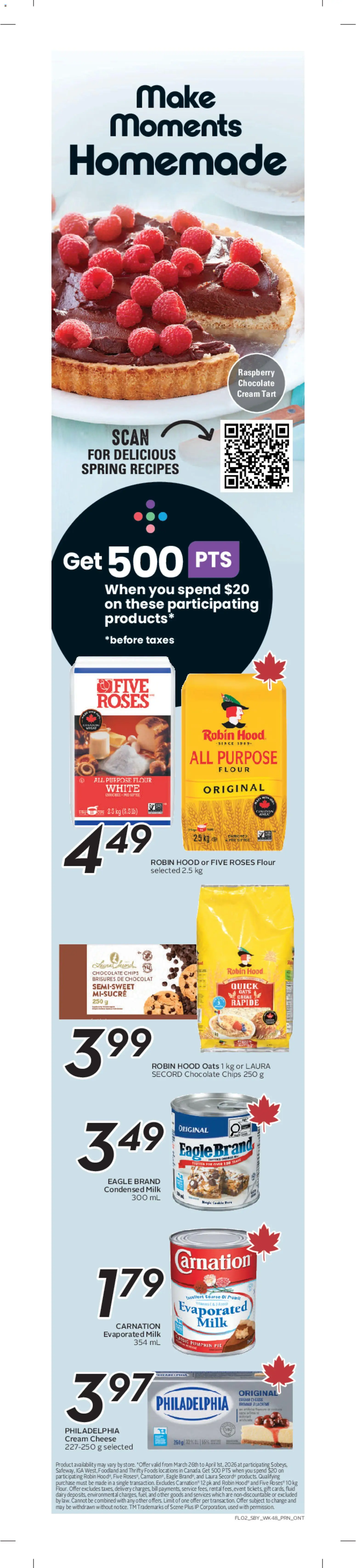 Sobeys flyer valid from 26.03.2026 | Page: 3