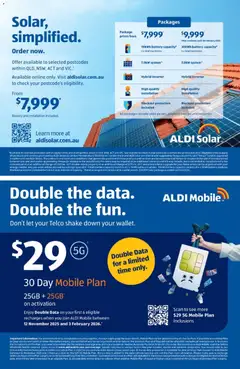 Preview of Catalogue Aldi - valid from 28.01.2026 | Page: 18 | Products: Battery, Date, Batteries, Mobile