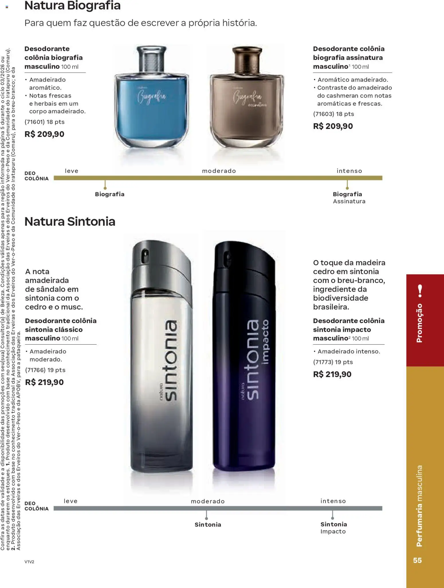 Natura Folheto - válido de 04.02.2026 | Página: 55 | Produtos: Desodorante, Base