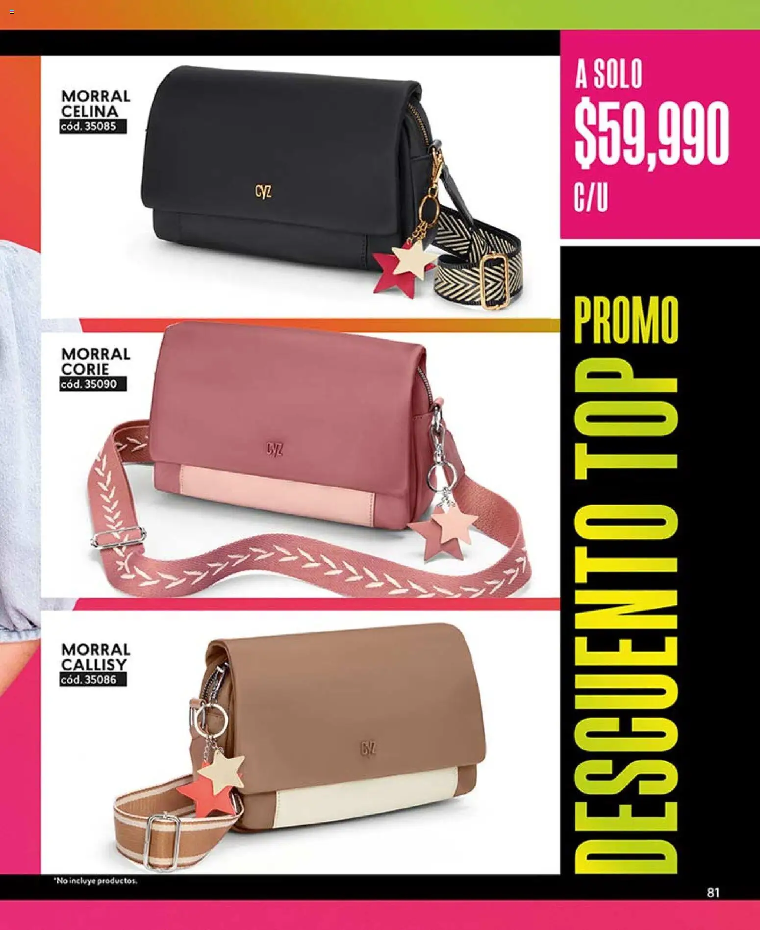 CyZone revista - valida desde el 01.05.2026 | Página: 93 | Productos: Top, Morral