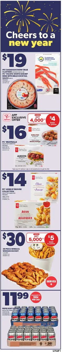 Preview of Zehrs weekly flyer / circulaire from shop Zehrs valid from 25.12.2025